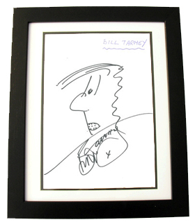 Pawprint produced by Bill Tarmey (Corrie) for charity